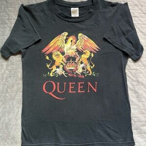 Vintage Queen Cotton Band T-Shirt